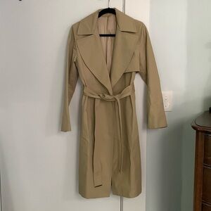 Cuyana Cotton Wrap Trench, Small